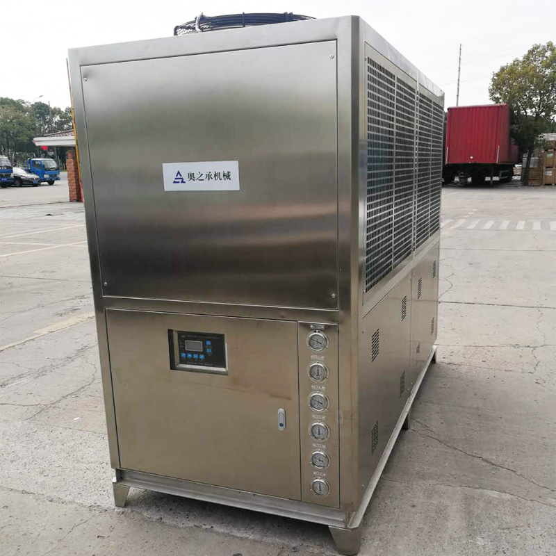 循環系統冷卻系統包含冷水機、流量控制閥